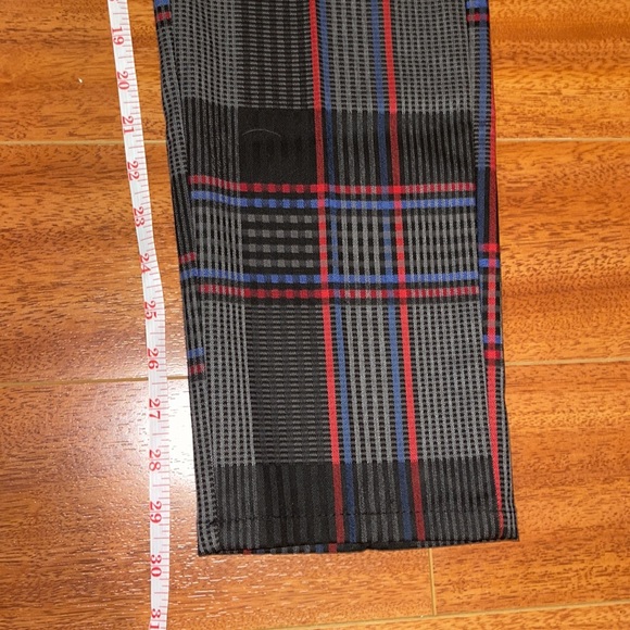 COPY - NWT Plaid Mens Slacks, SLIM FIT - Picture 4 of 7